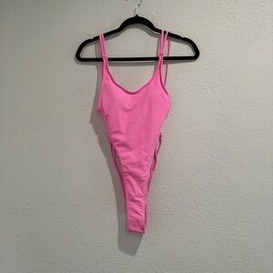 Pink One-Piece Swimsuit